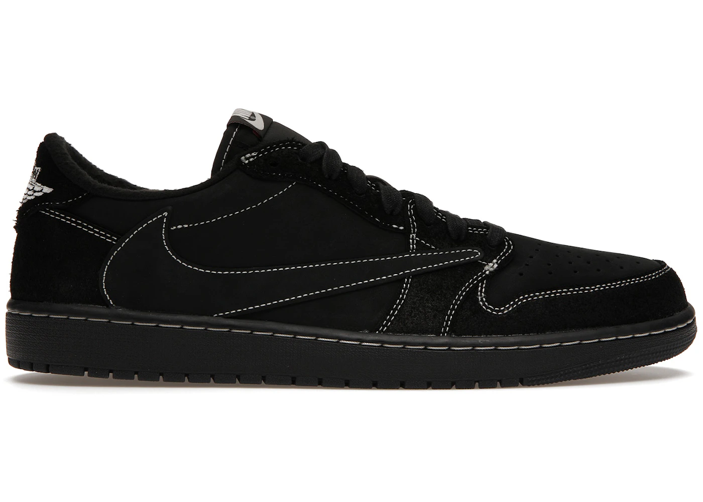 Jordan 1 Retro Low OG SP Travis Scott Black Phantom Men's - DM7866-001