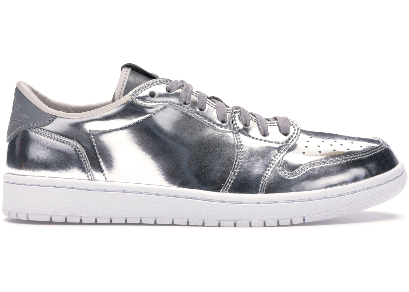 Jordan 1 Retro Low Pinnacle Metallic Silver Men's - 852549-003