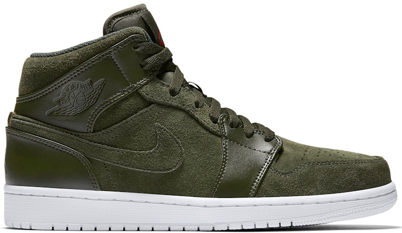 Jordan 1 Retro Mid Sequoia Men's - 554724-302