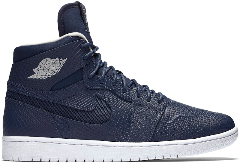 Jordan 1 Retro Nouveau Navy Snake Men's - 819176-407