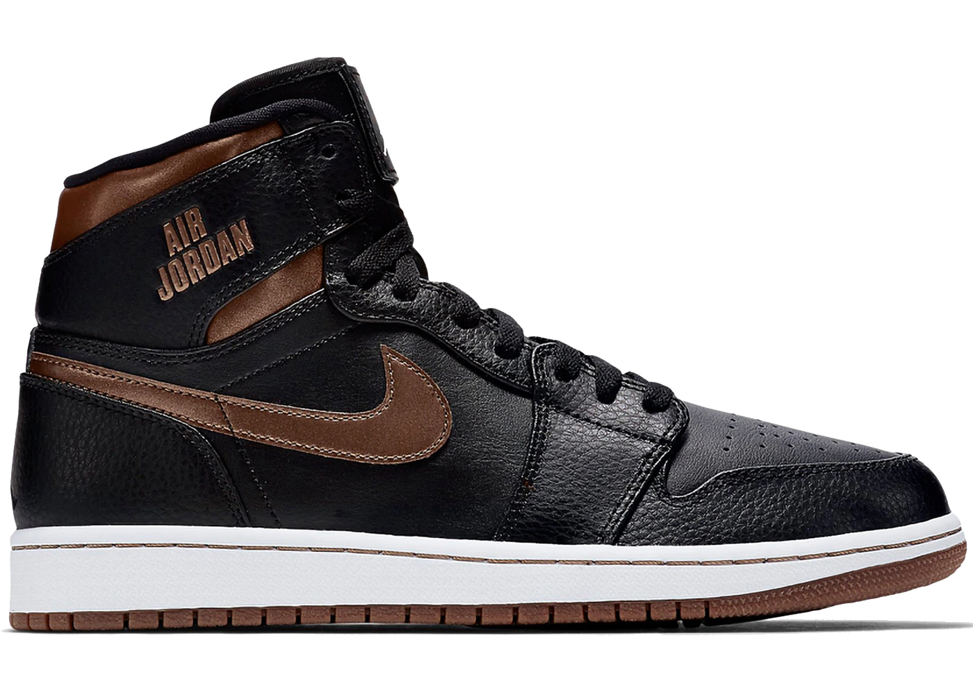 Jordan 1 Retro Rare Air Black Bronze Men's - 332550-015