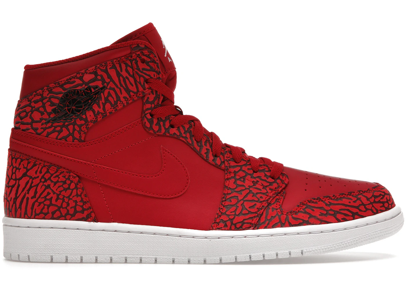 Jordan 1 Retro Red Elephant Print Men's - 839115-600
