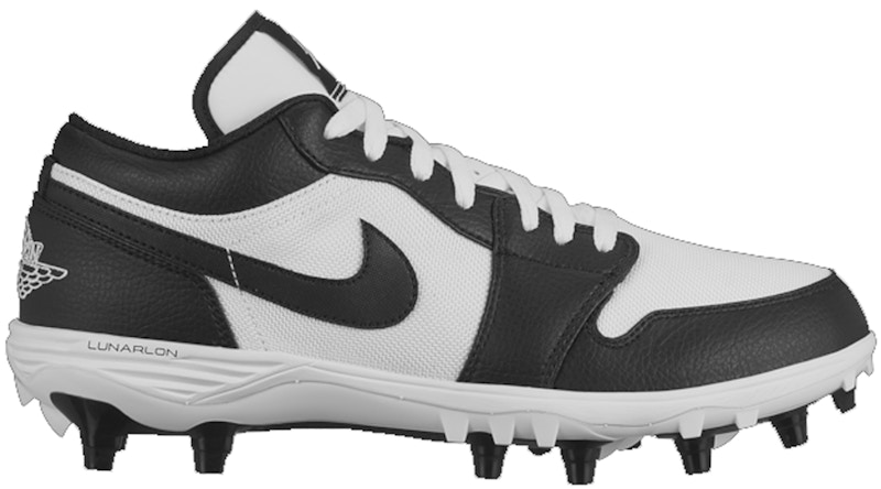 Jordan 1 TD Low White Black Men's - AV5292-100