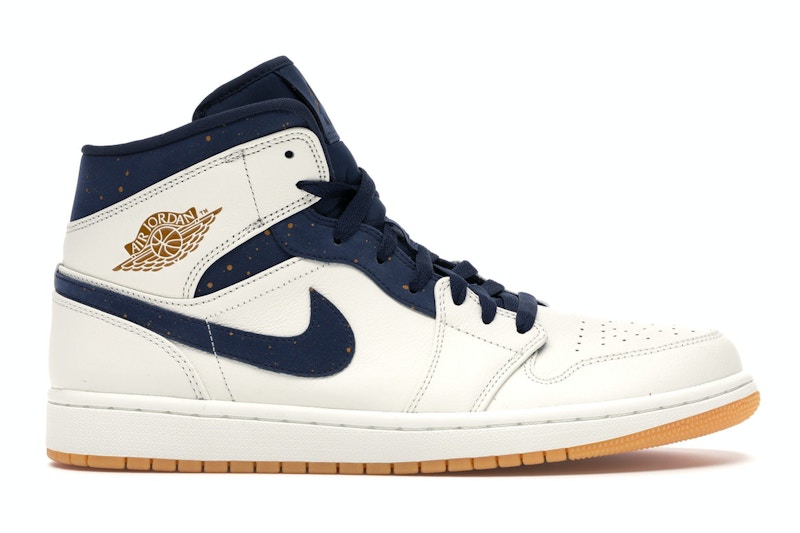 Jordan 1 Retro Mid Jeter Men's - AH6342-104